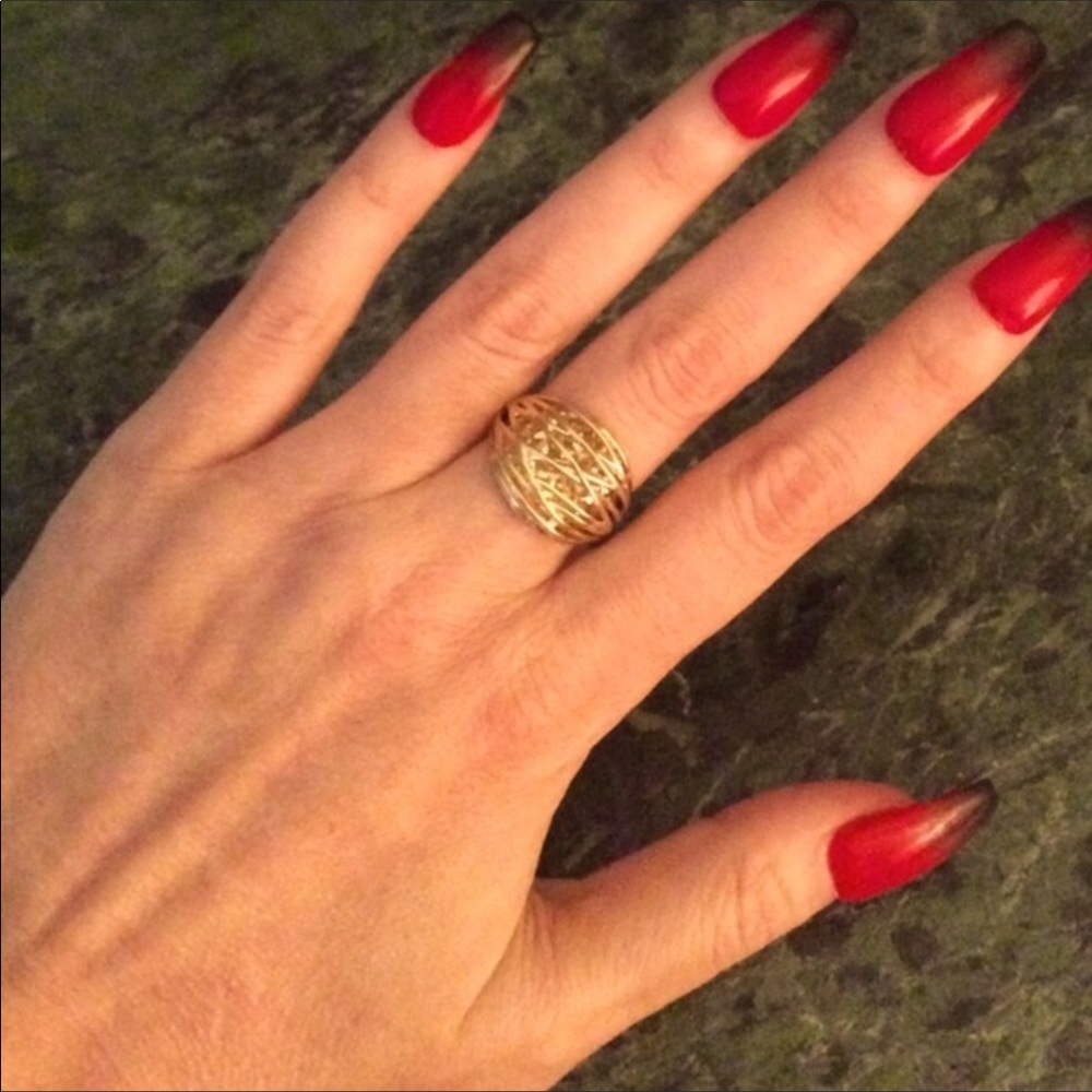 14k DOMED “HIGHWAY” RING 🔥 - Picture 8 of 10